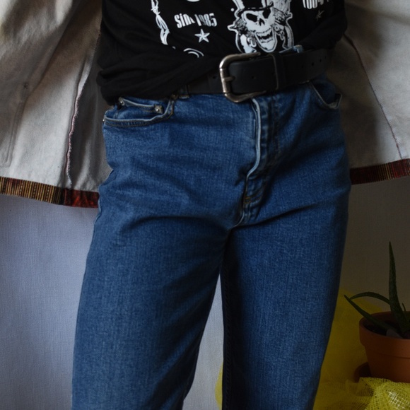 Ralph Lauren Polo Jeans Company Blue Mom Jeans - Picture 3 of 4